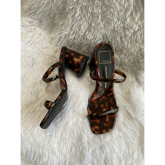 Dolce Vita Tortoiseshell Heels - Picture 5 of 8